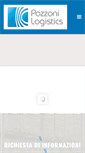 Mobile Screenshot of pozzonilogistics.com