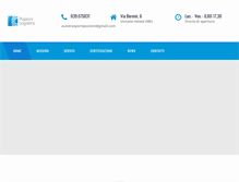 Tablet Screenshot of pozzonilogistics.com